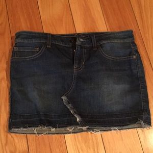 Guess denim mini skirt